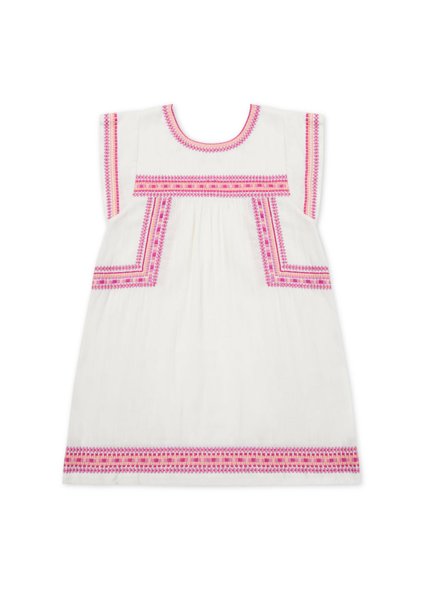 Bayley Dress - Fruit Dove/Fuchisa/Sherbert – The Coast Brand