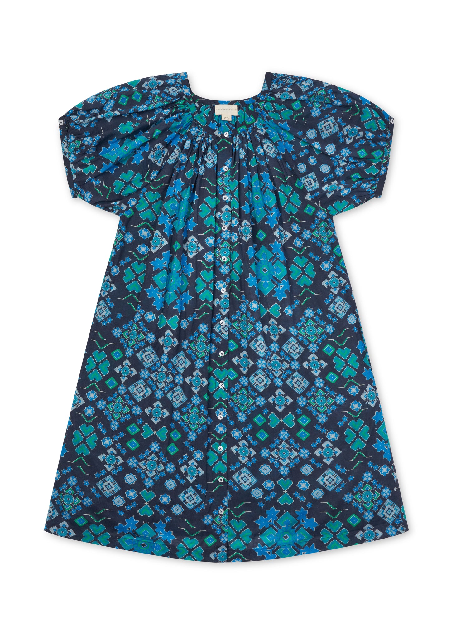 Euclid Dress - Blue/Iguana/Dark Blue The Coast Brand Euclid Dress - Blue/Iguana/Dark Blue The Coast Brand