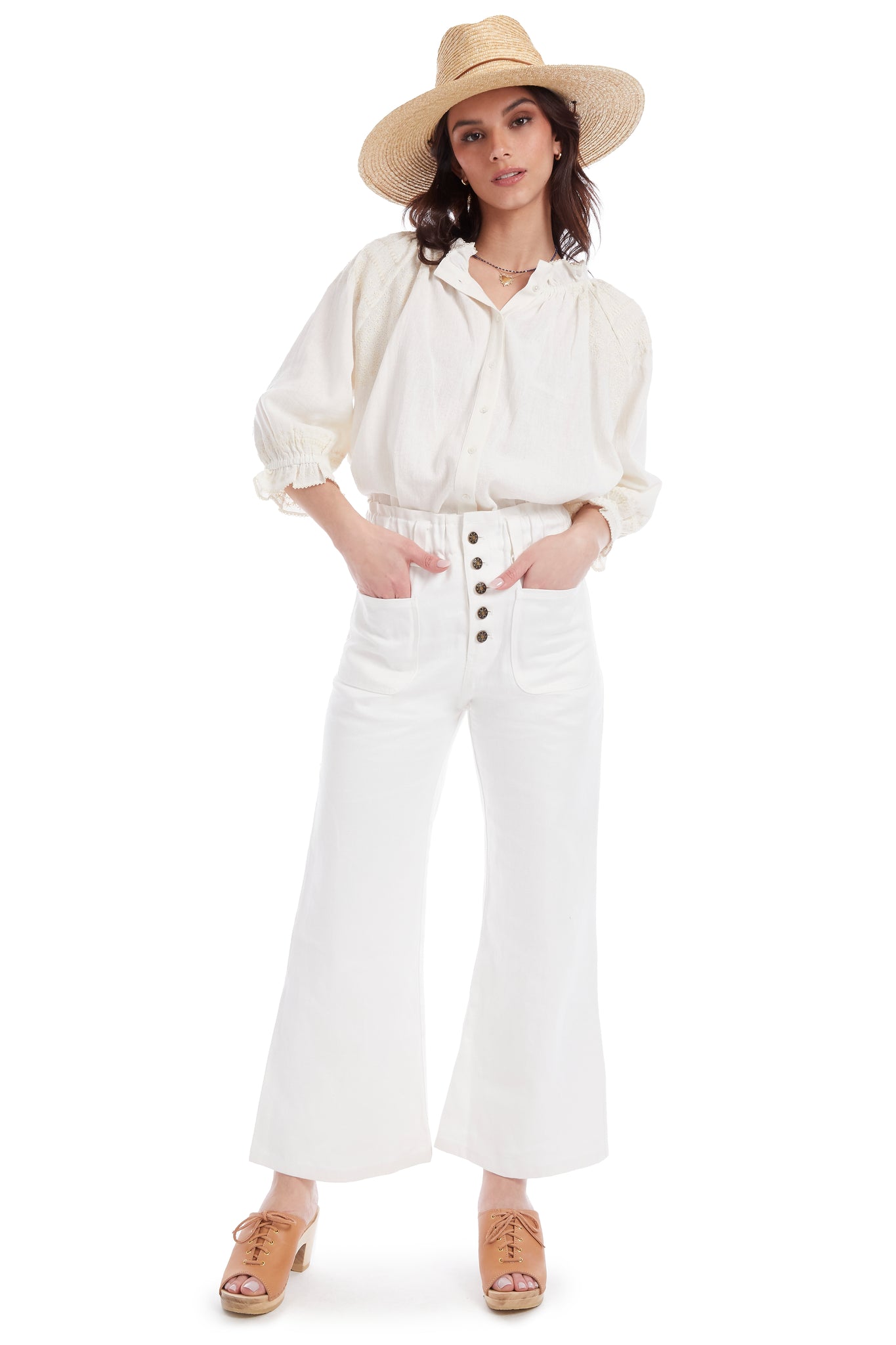 The Kentfield Top - White