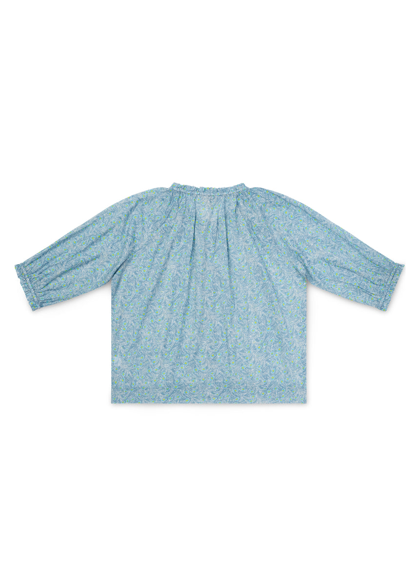 Lala Top - Washed Denim/Lime – The Coast Brand