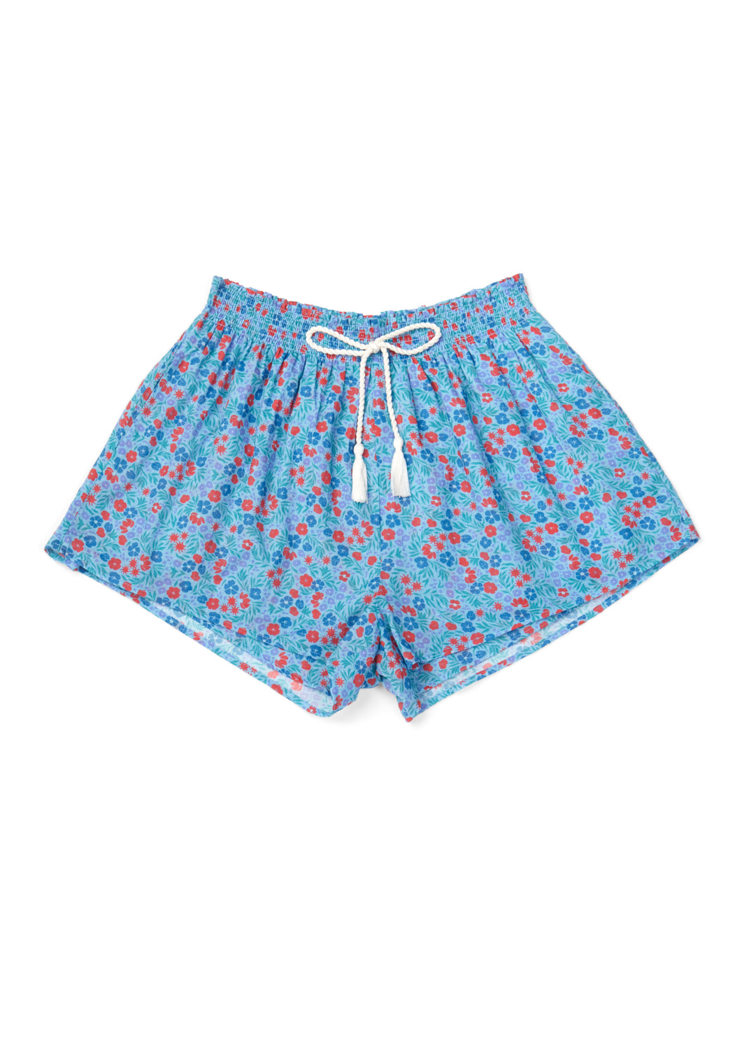 San Rafael Short Mini Floral - Little Boy Blue
