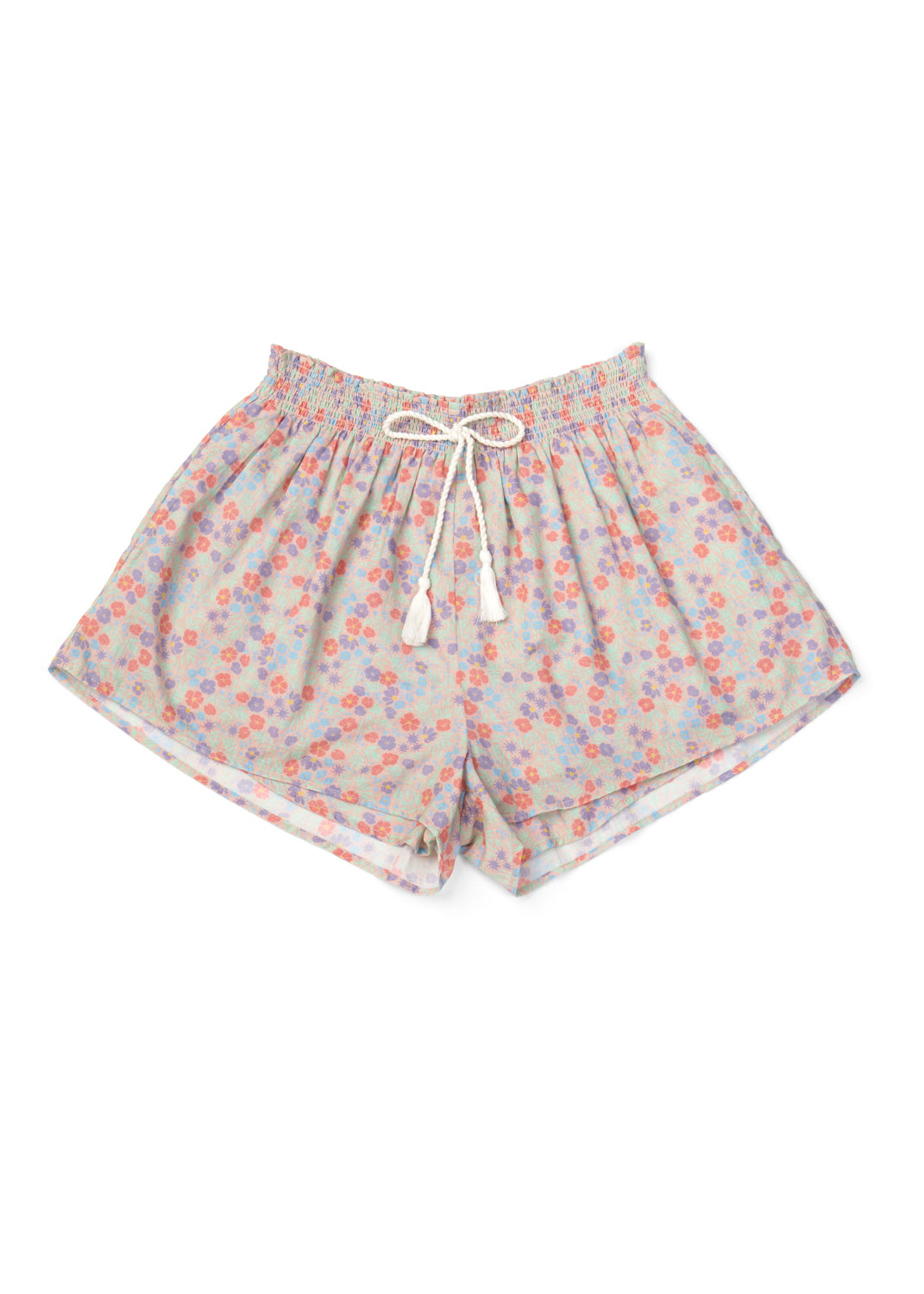 San Rafael Short Mini Floral - Powder Pink