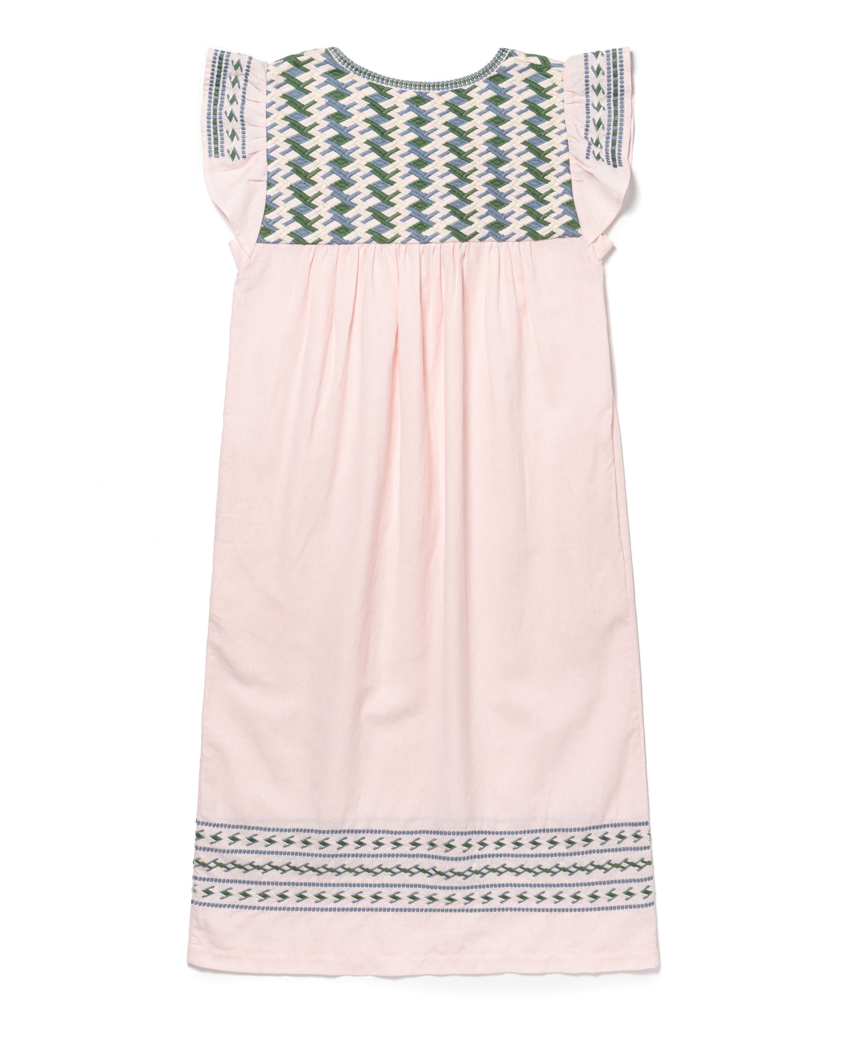 Marin Dress Primrose Pink - Olive/White/Denim/Primrose Pink