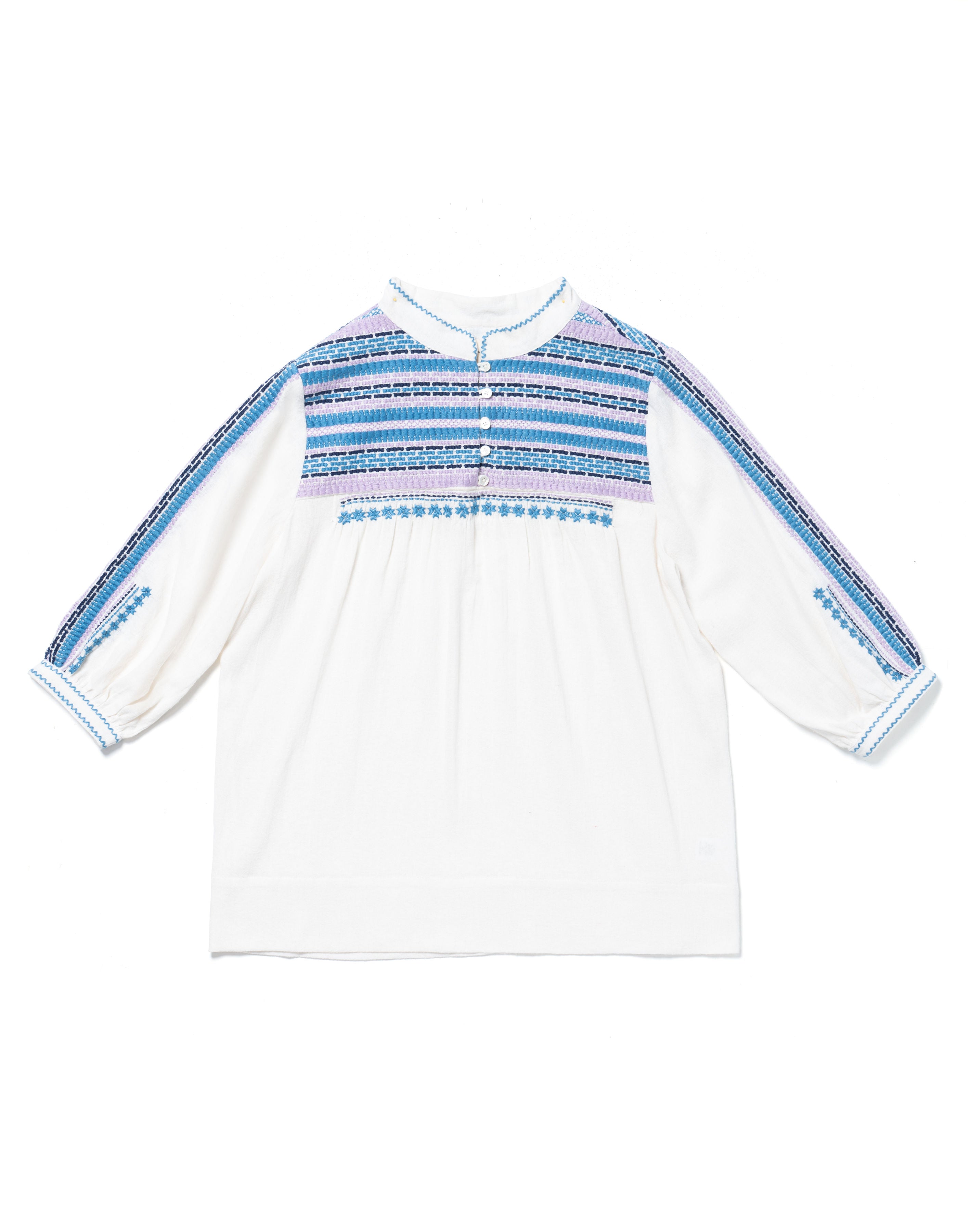 Menauhant Top - Blue/Light Purple/Navy